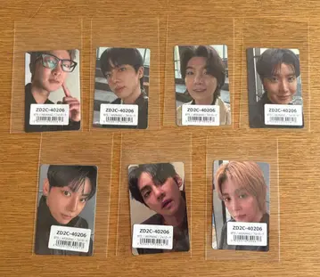 BTS ARIRANG 앨범 유니버셜 혜택 트레이딩 카드