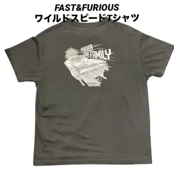 돈키호테 한정판 FAST&FURIOUS 와일드 스피드 T셔츠 블랙