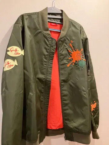 Nintendo 니텐도 연어런 스프라툰3 자켓 XL