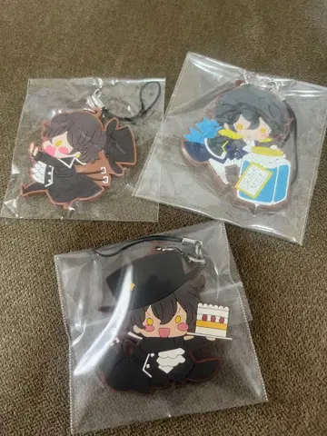 판도라 하츠 길버트 러버 스트랩 3종 세트