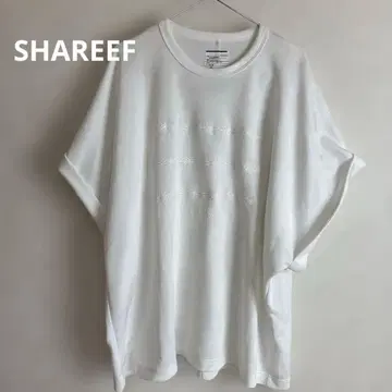 SHAREEF 'BARBED WIRE'emb. S/S BIG-T 티셔츠