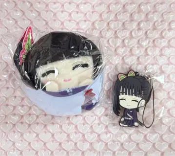 귀멸의 칼날 츠유리 카나오 모찌코로링 러버 스트랩