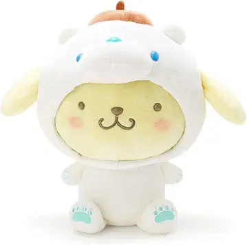 산리오(SANRIO) 폼폼푸딩 봉제 인형 북극곰(얼음 프렌즈)