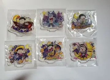 오소마츠 6쌍둥이 더!뉴파즈마츠상 아크릴 스탠드 할로윈