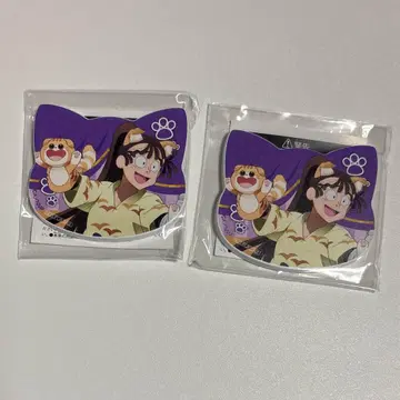 닌타마 란타로 난자타운 오하마 칸에몬 고양이형 마그넷 배지