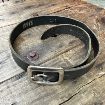LEVI'S 천연 가죽 벨트