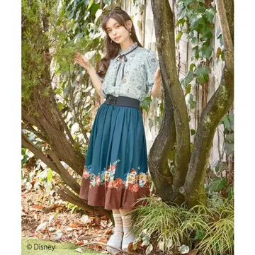 axes femme 디즈니 밤비 스커트&블라우스
