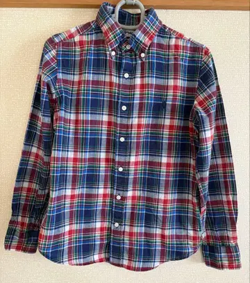Gymphlex 체크 무늬 버튼 다운 셔츠 사이즈 12