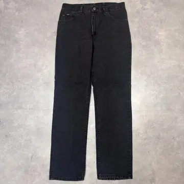 Lee 리 W31 블랙 데님 하의 팬츠 구제 의류 블랙 19695