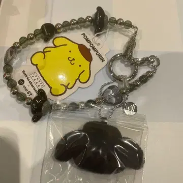 폼폼푸딩 로리즈팜 페이스 키 참 포함 핸들 스트랩