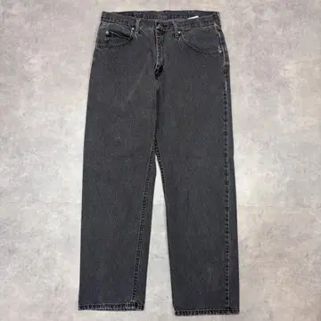 Wrangler 랭글러 W34 블랙 데님 하의 블랙 19699