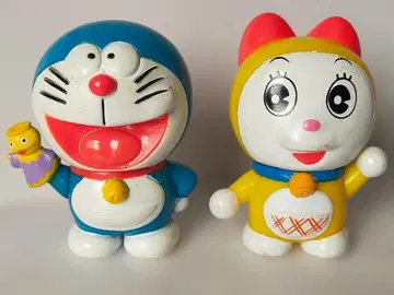 BANDAI 도라에몽 클럽 소프트 인형 2개