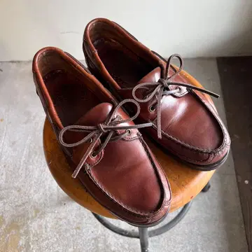 SEBAGO/세바고 데크 슈즈/모카신 슈즈 27cm 브라운