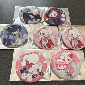 소라루 마후마후 AtR 2025 할로윈 벌스데이 캔뱃지 7점