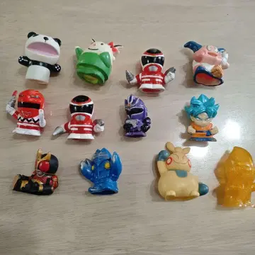 파워레인저 드래곤볼 포켓몬 피규어 세트 12체