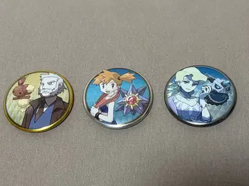 [ 포켓몬 센터 한정판 ] 트레이너 캔뱃지 세트