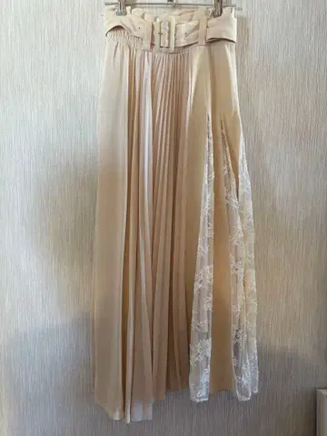 SNIDEL 롱 플리츠 스커트 사이즈 F