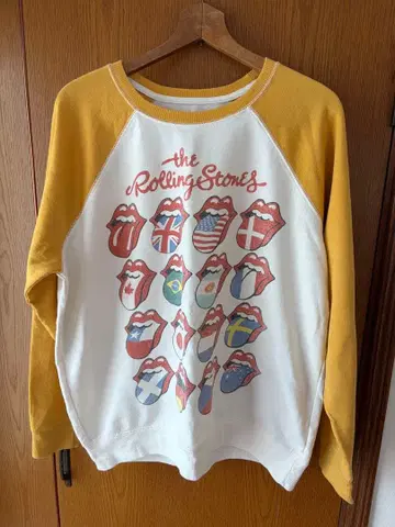 더 롤링 스톤스 빈티지 맨투맨