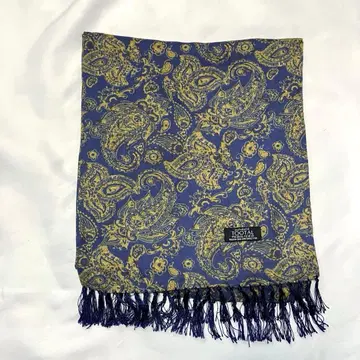 TOOTAL 투탈 페이즐리 무늬 스톨 블루 계열