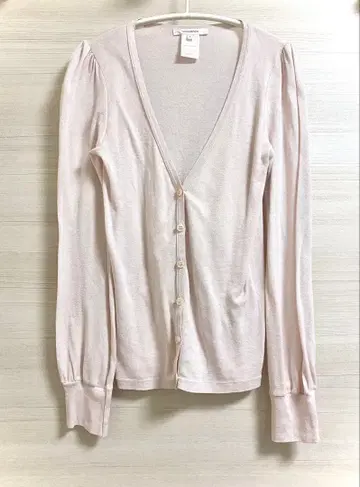 바네사브루노 가디건 프랑스제 벚꽃색 핑크