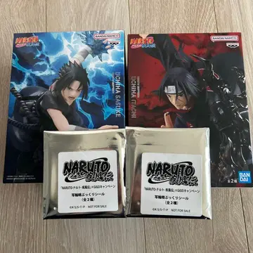NARUTO 피규어 사스케와 이타치 세트
