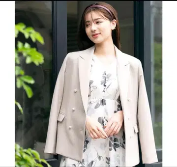 미슈마슈 펄 더블 테일러드 자켓