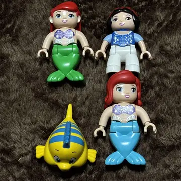정품 LEGO 듀플로 백설공주 머메이드 단종 머메이드 플라운더