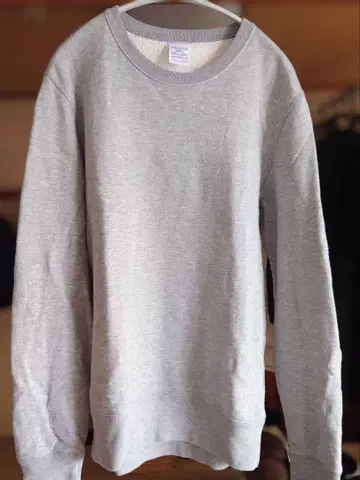 LOOPWHEELER 그레이 스웨트 셔츠 S