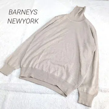 BARNEYSNEWYORK 양모 혼방 터틀넥 니트 스웨터