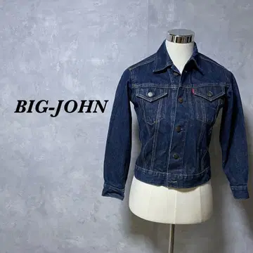 빅존 데님 자켓 G 자켓 짧은 기장 Y2K 34 블루 2687