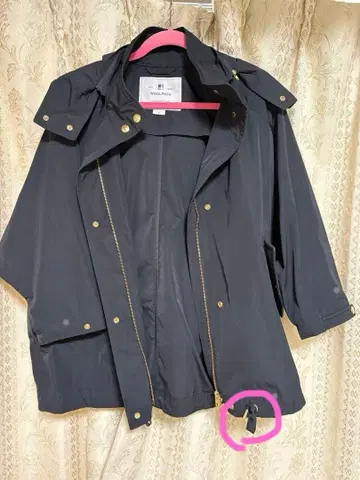 울리치 아노락 후드티 블랙