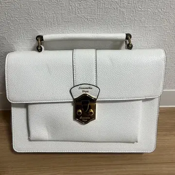 Samantha Vega 화이트 숄더백