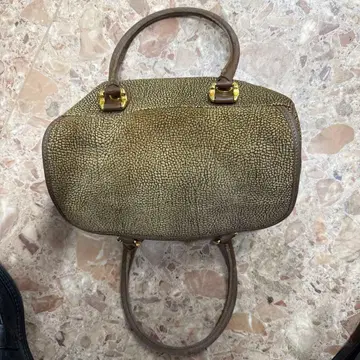 레어 빈티지 볼로네제 수납 가방 포함 가죽 백