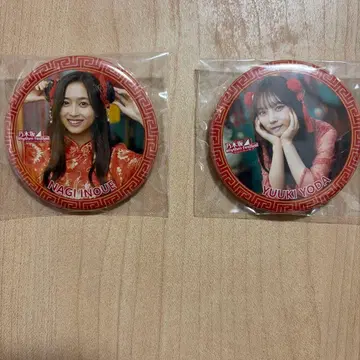 노기페스 캔뱃지 이노우에 나기사 요다 유키