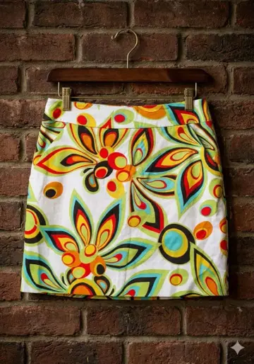 LOUDMOUTH 라우드마우스 여성용 올 패턴 미니 스커트 골프웨어