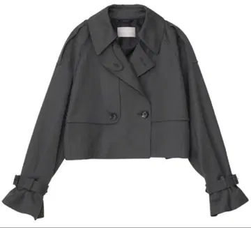 COCODEAL Luxe 숏 트렌치 자켓