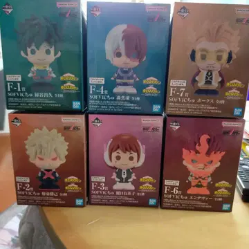 나의 히어로 아카데미아 소프트 비닐 피규어 세트