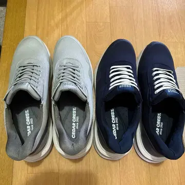 CEDAR CREST 스니커즈 2색 세트 (사이즈 다름)