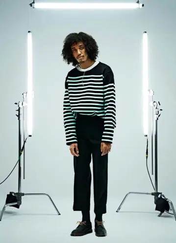 ALONE inc 빅 바스크 셔츠 사이즈 4