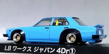 1/64 스카이라인 개조 재팬 4Dr 섀도우 휠 알루미늄제 딥림