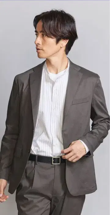 BEAUTY&YOUTH 토레이 드라이 폴리에스테르 2 버튼 자켓