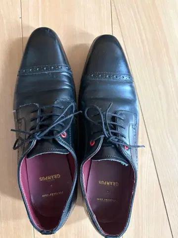 그램퍼스 madras 가죽 신발 비즈니스 슈즈