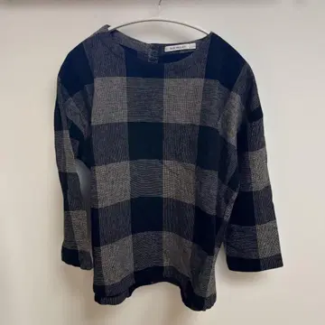 SUNVALLEY 코튼 린넨 풀오버 7부 기장 M