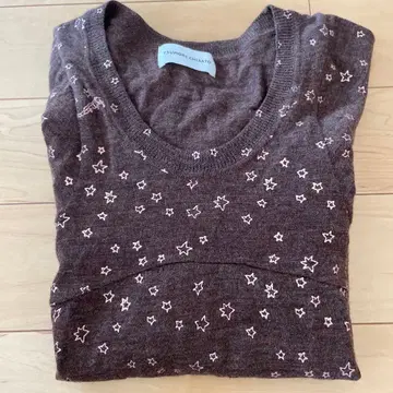 TSUMORI CHISATO 반팔 니트 별 패턴 츠모리치사토 레어