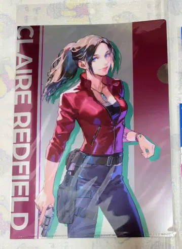 클레어 메탈릭 클리어 파일 캡콤 스토어 이케부쿠로 바이오하자드 미타 치세