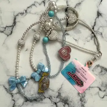 snidel home 파워퍼프걸스 스마트폰 숄더