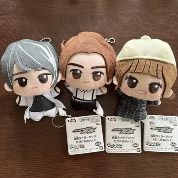 가면라이더 제츠 SD 인형 vol.2 봉제 인형 마스코트 전 3종 세트