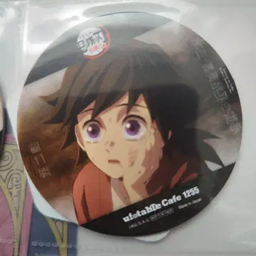 귀멸의 칼날 코스터 ufotable cafe 토미오카 기유 사비토 세트