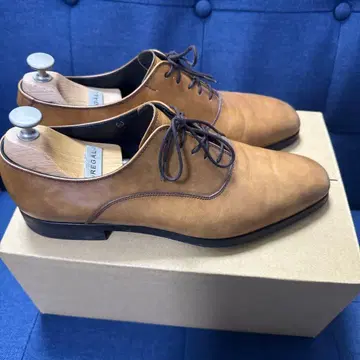REGAL 브라운 드레스 신발 가죽 신발