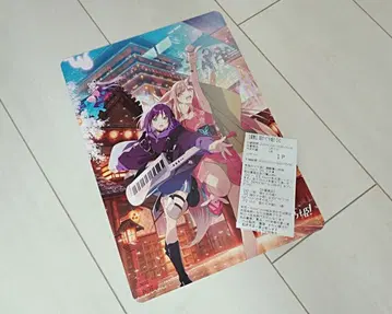 초 카구야 공주 애니메이트 특전 A4 비주얼 보트 연동 포인트 A